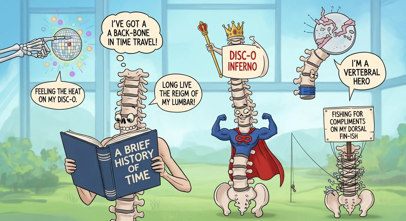 Daily Life Spine Puns