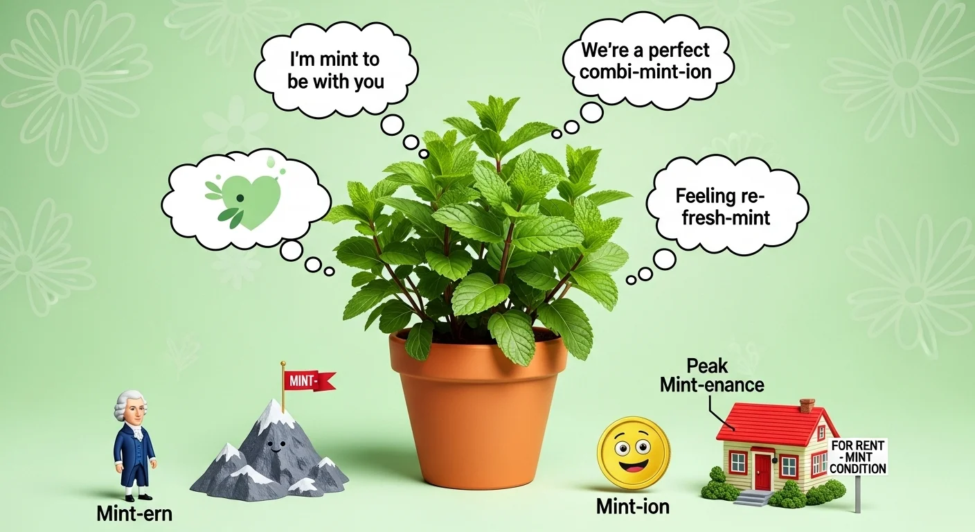 Mint Party Puns