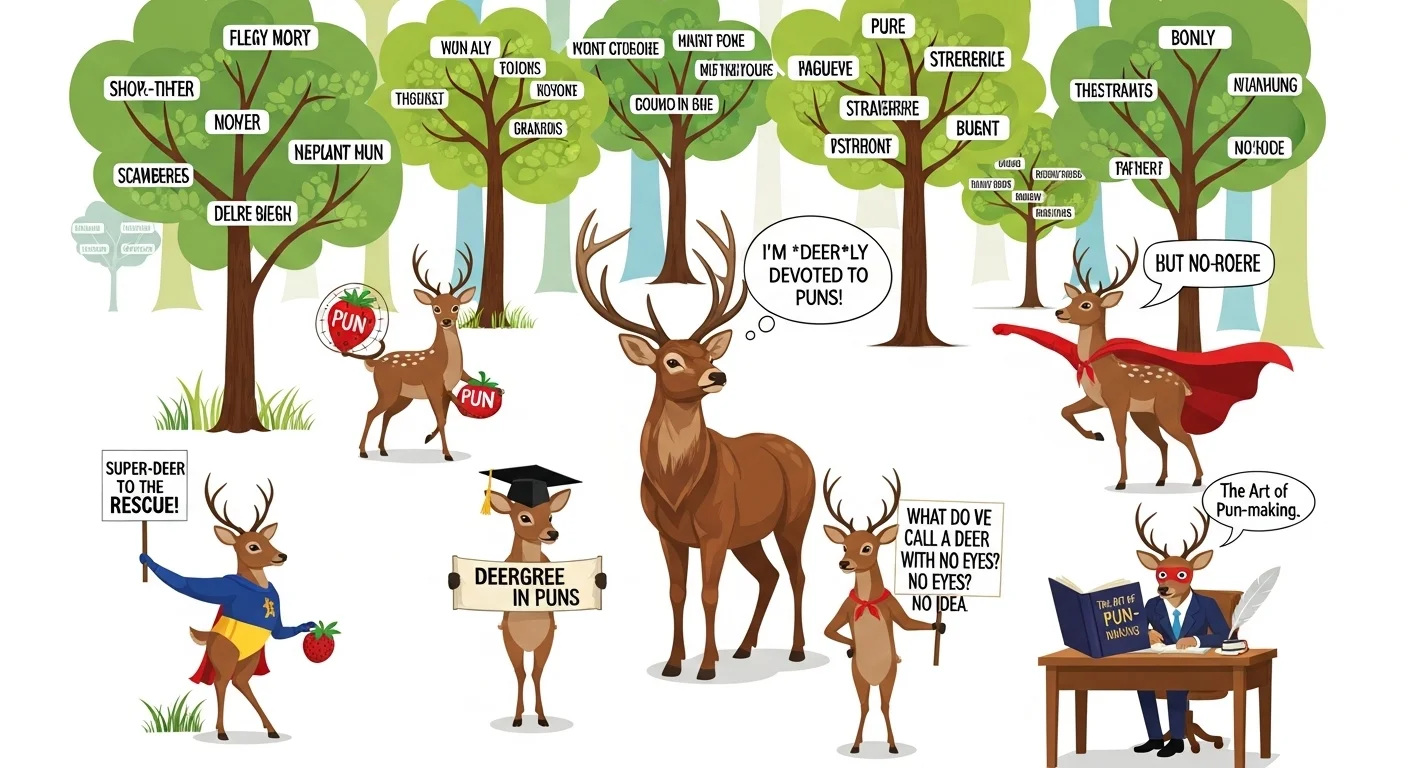Nature Deer Puns