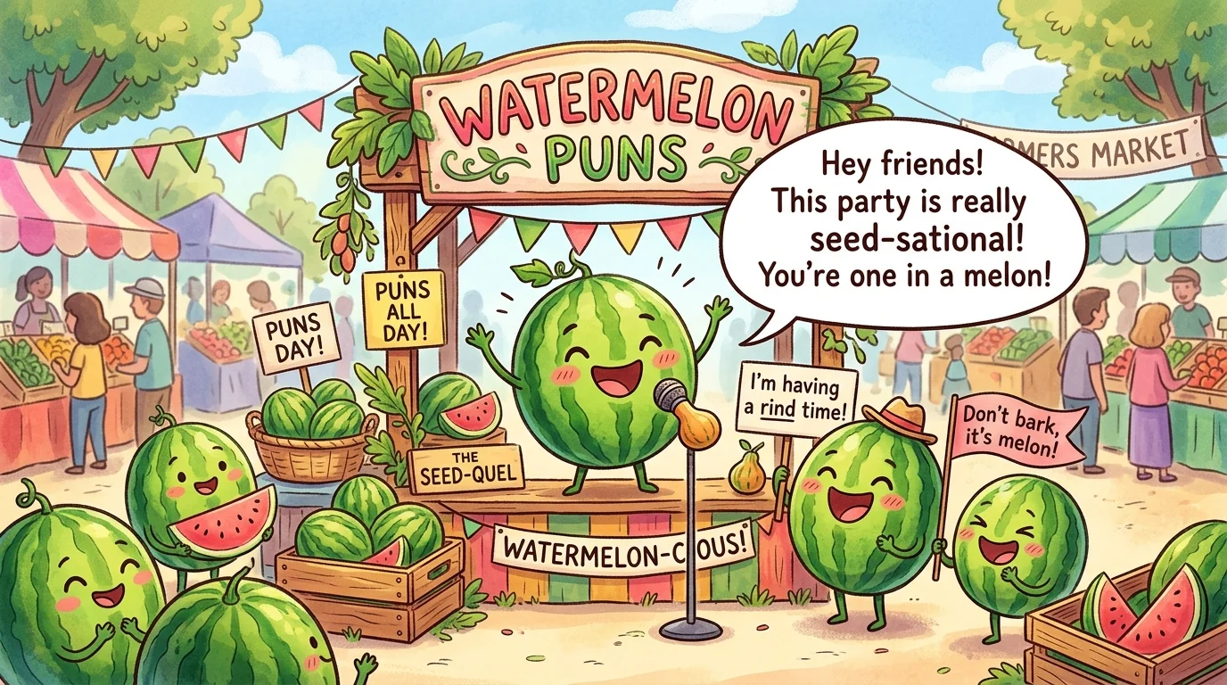 Fruit Watermelon Puns