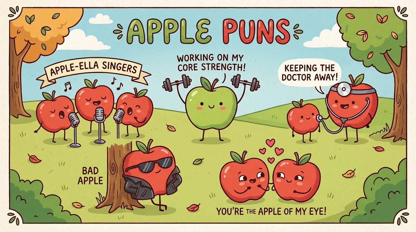 Funny Apple Puns