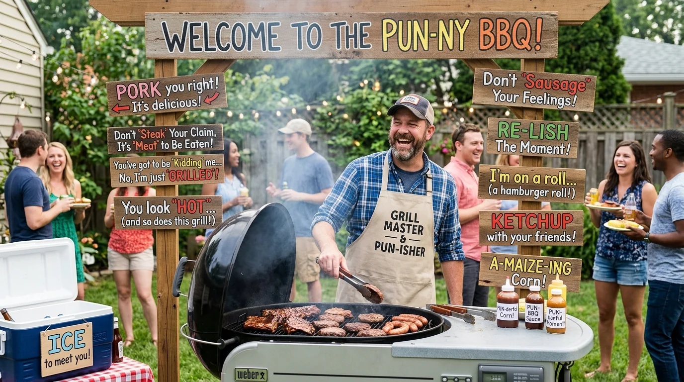 Funny BBQ Puns