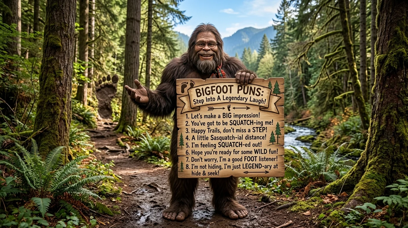 Funny Bigfoot Puns