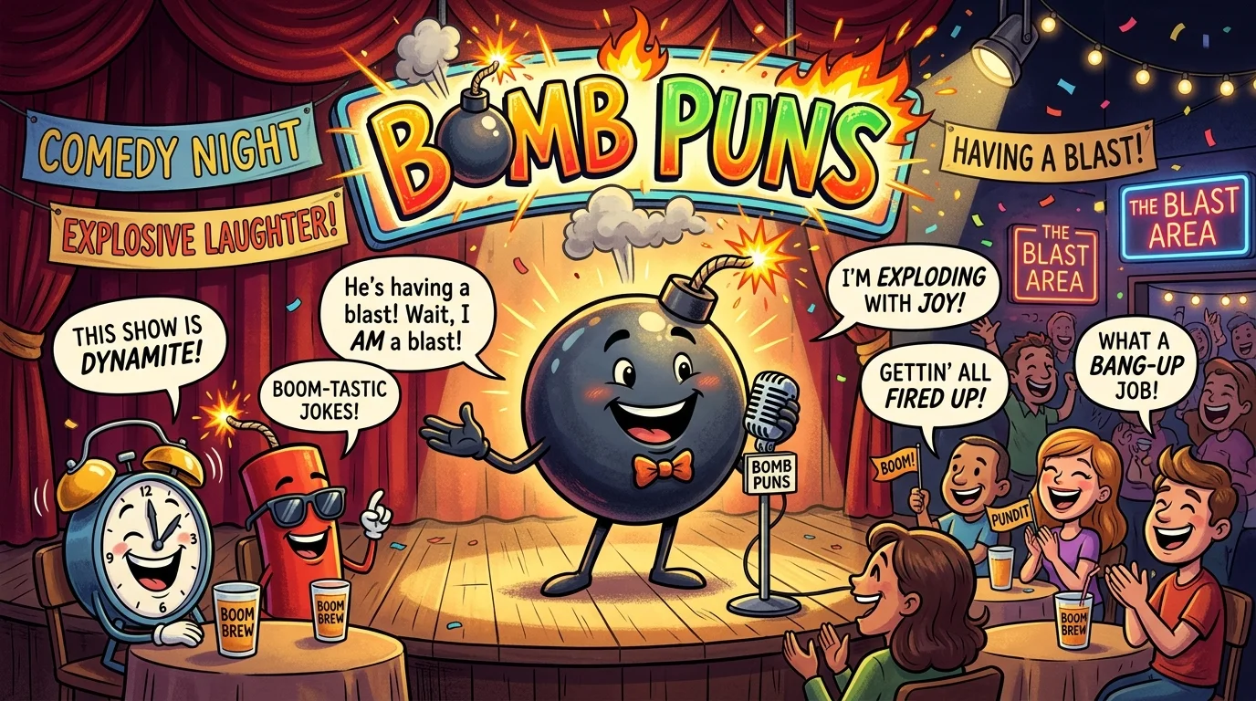Funny Bomb Puns