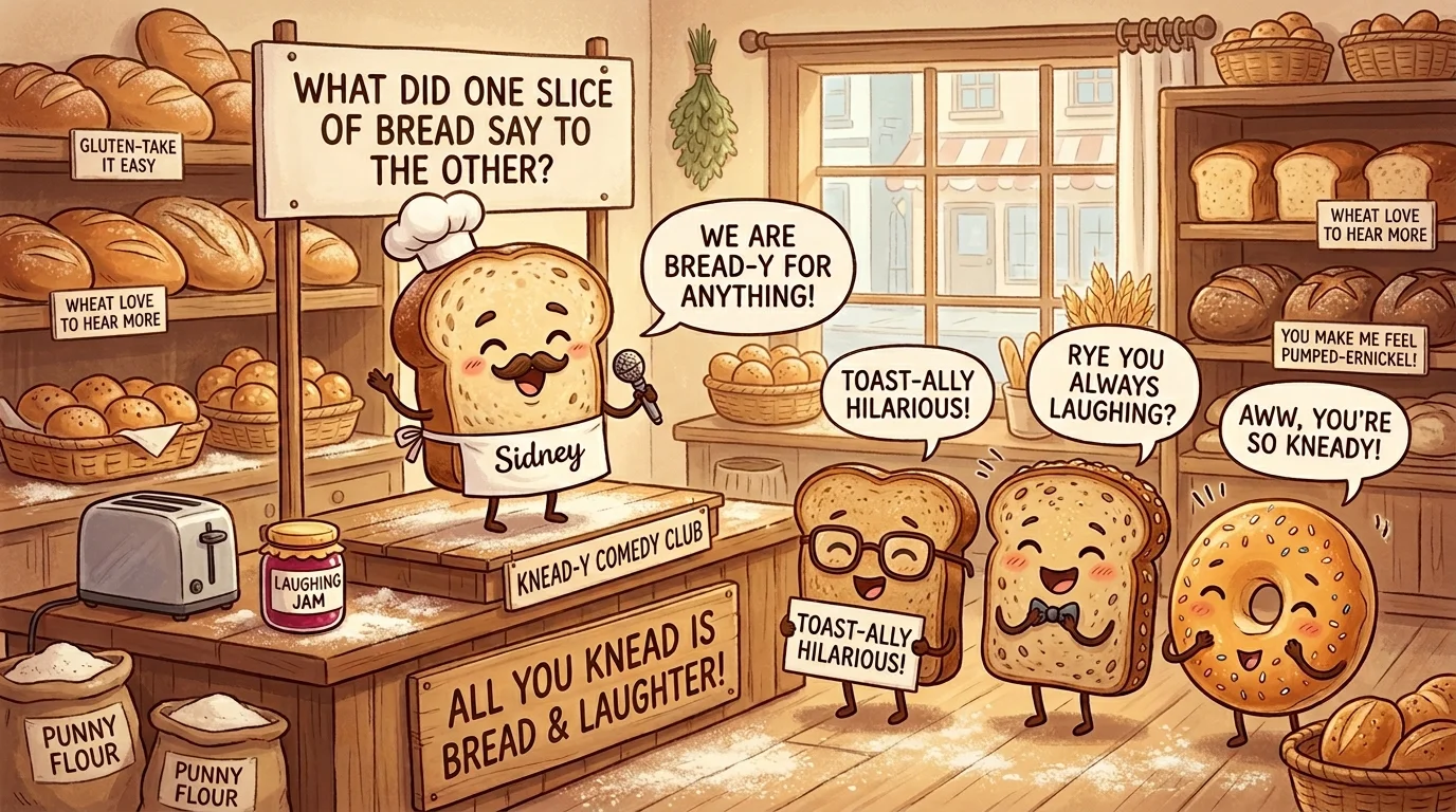 Funny Bread Puns