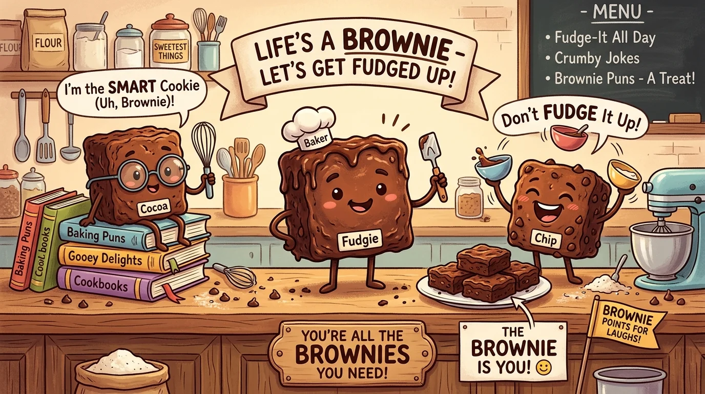 Funny Brownie Puns
