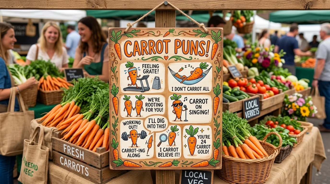 Funny Carrot Puns