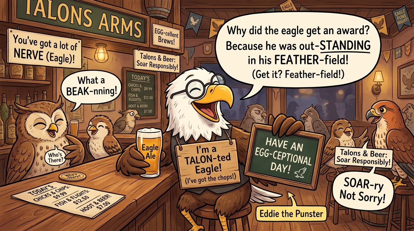 Funny Eagle Puns
