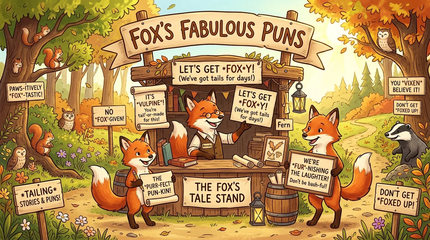 Funny Fox Puns