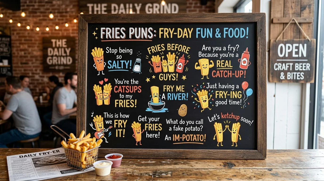 Funny Fries Puns