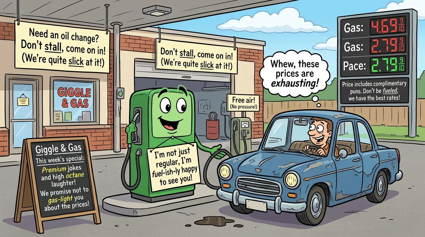 Funny Gas Captions