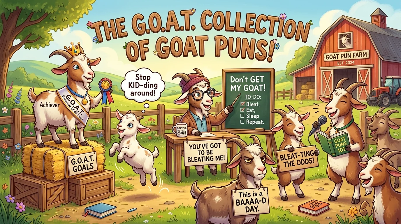 Funny Goat Puns