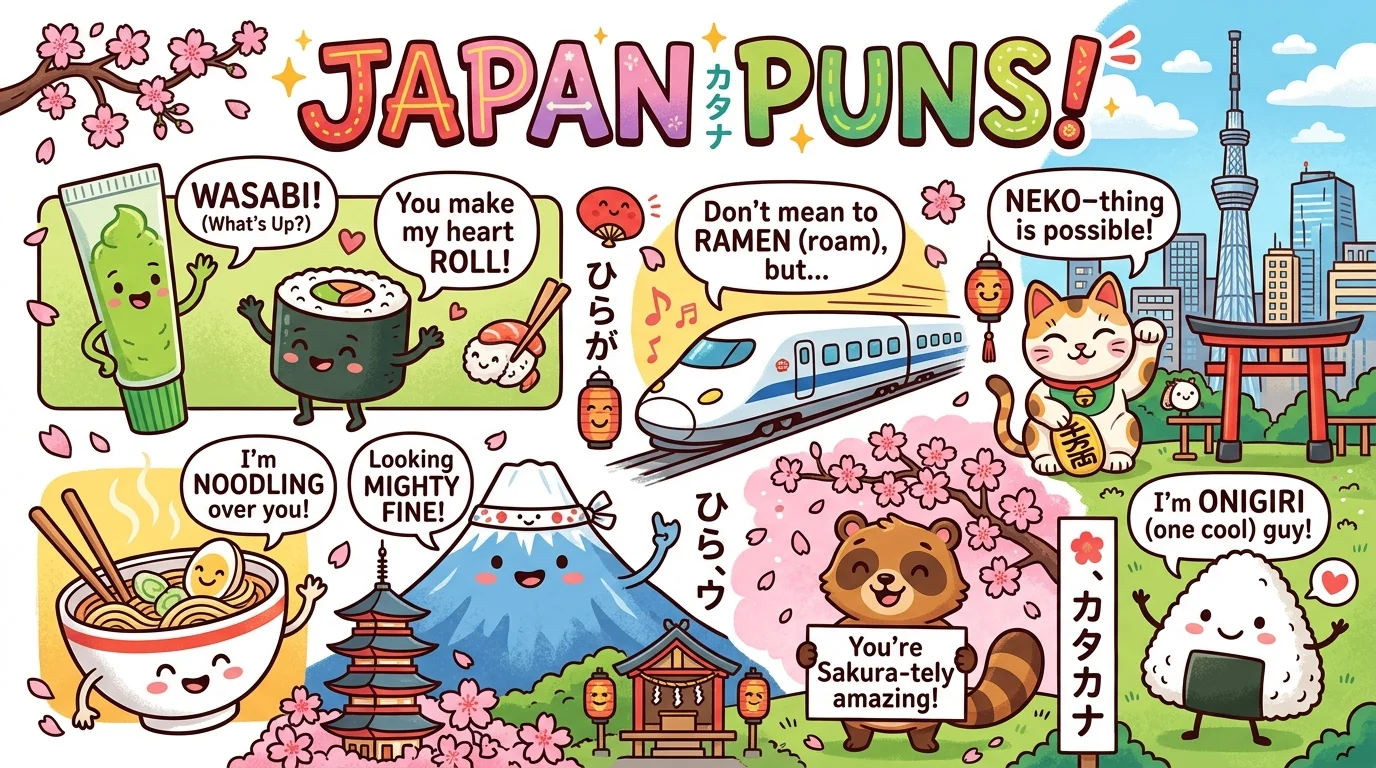 Funny Japan Puns