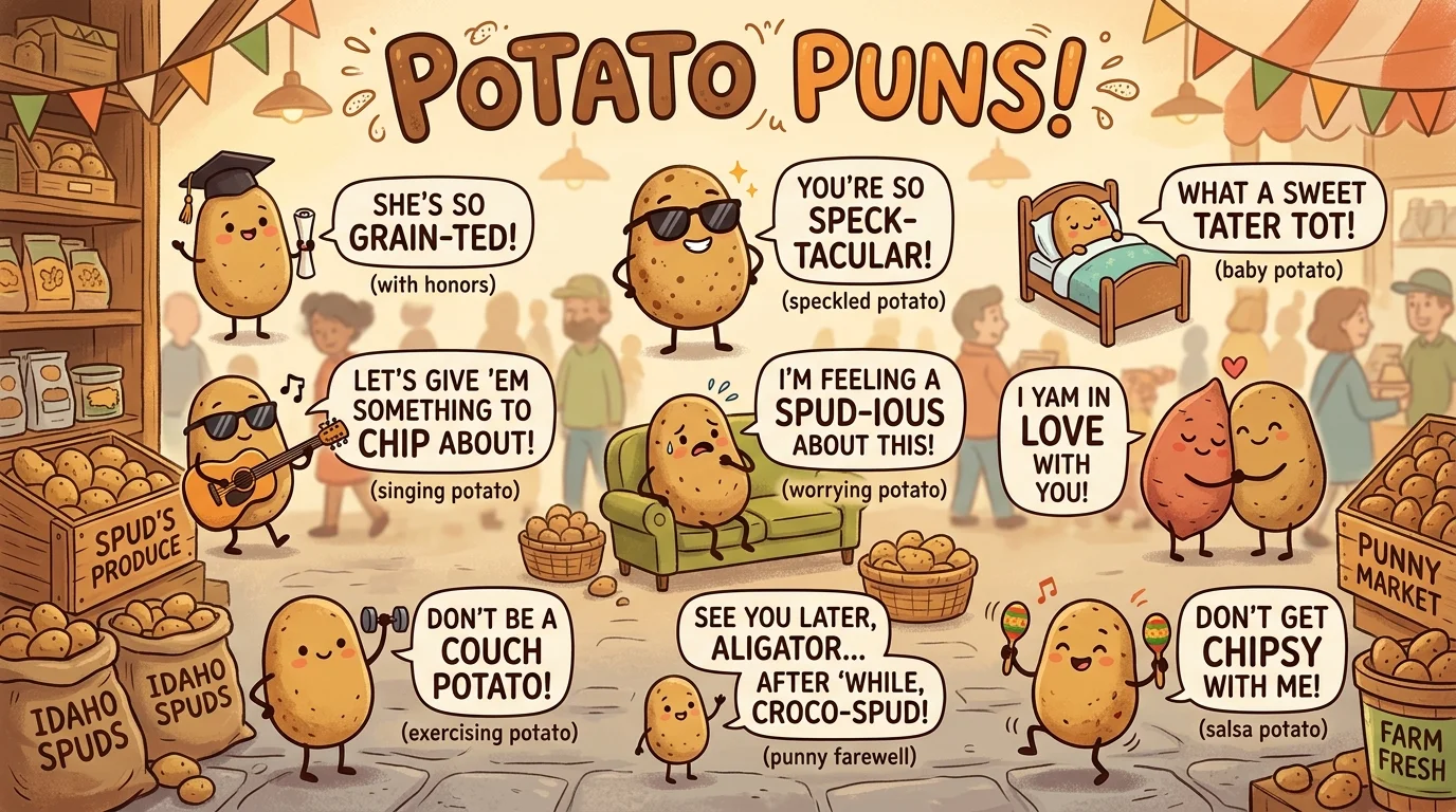 Funny Potato Puns