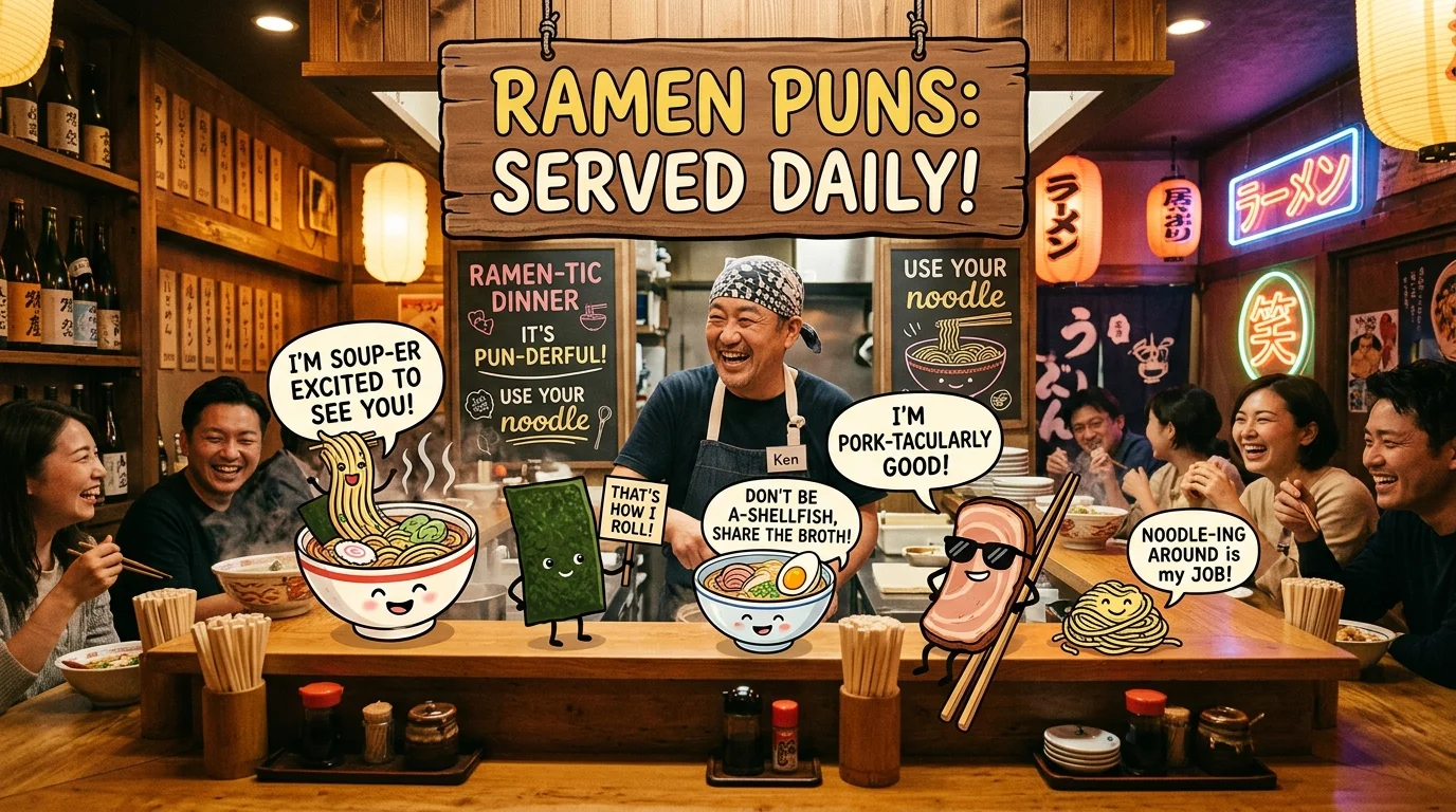 Funny Ramen Captions