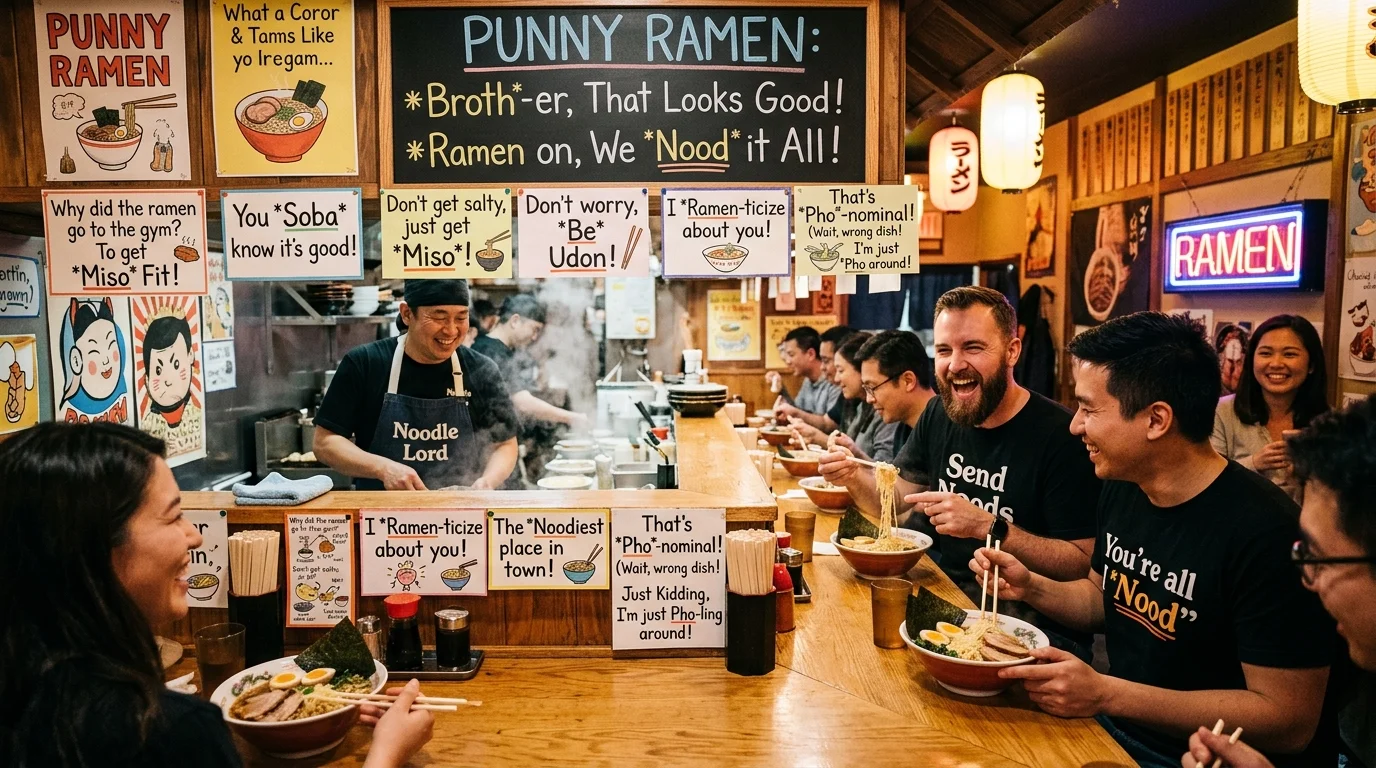 Funny Ramen Puns