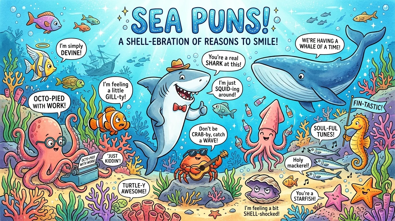 Funny Sea Puns