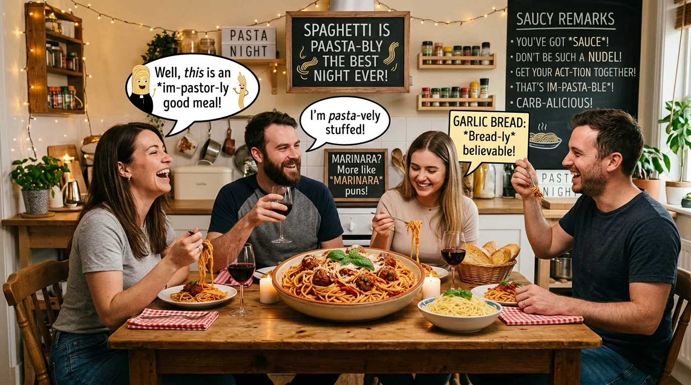 Funny Spaghetti Puns