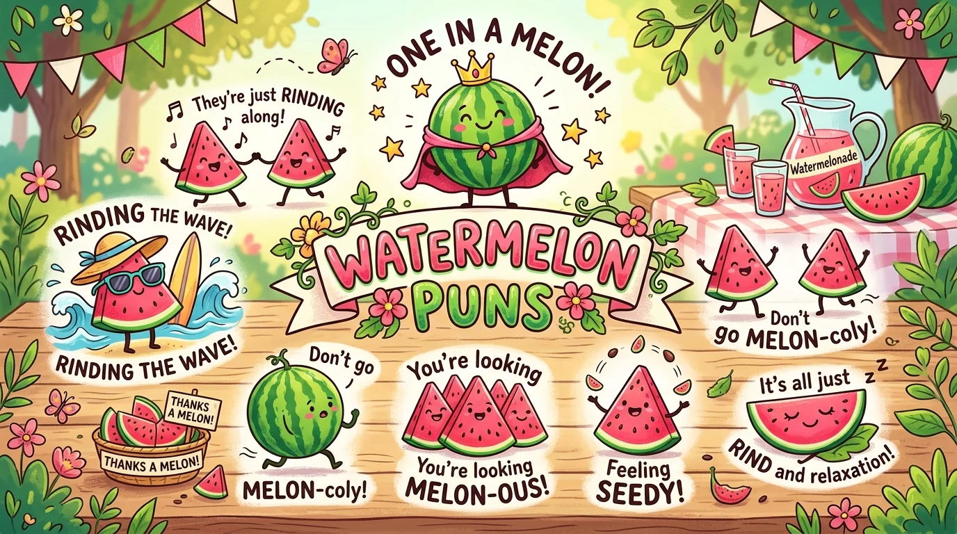 Funny Watermelon Puns