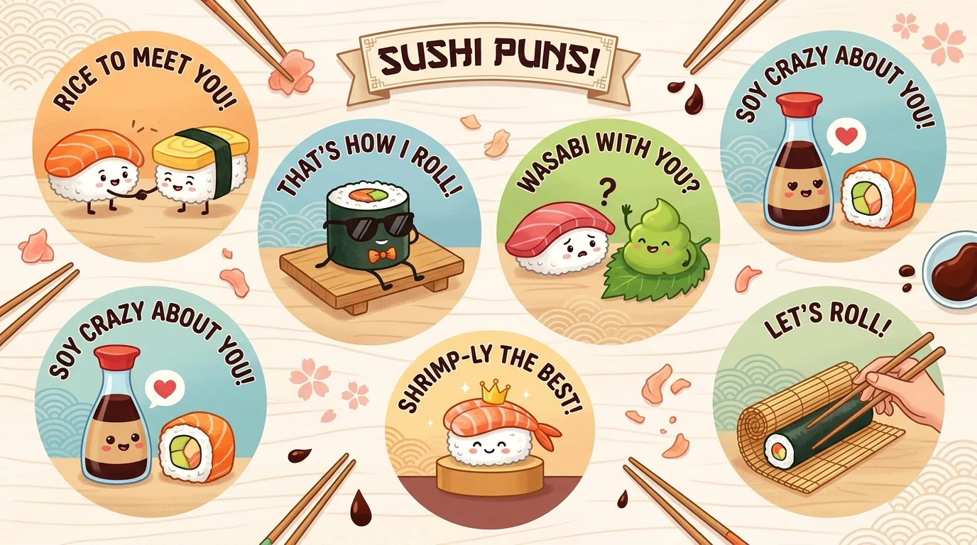 Instagram Sushi Puns