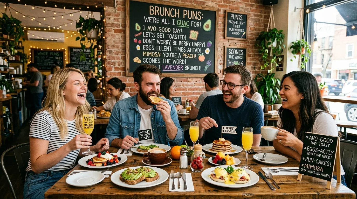 One-Liner Brunch Puns