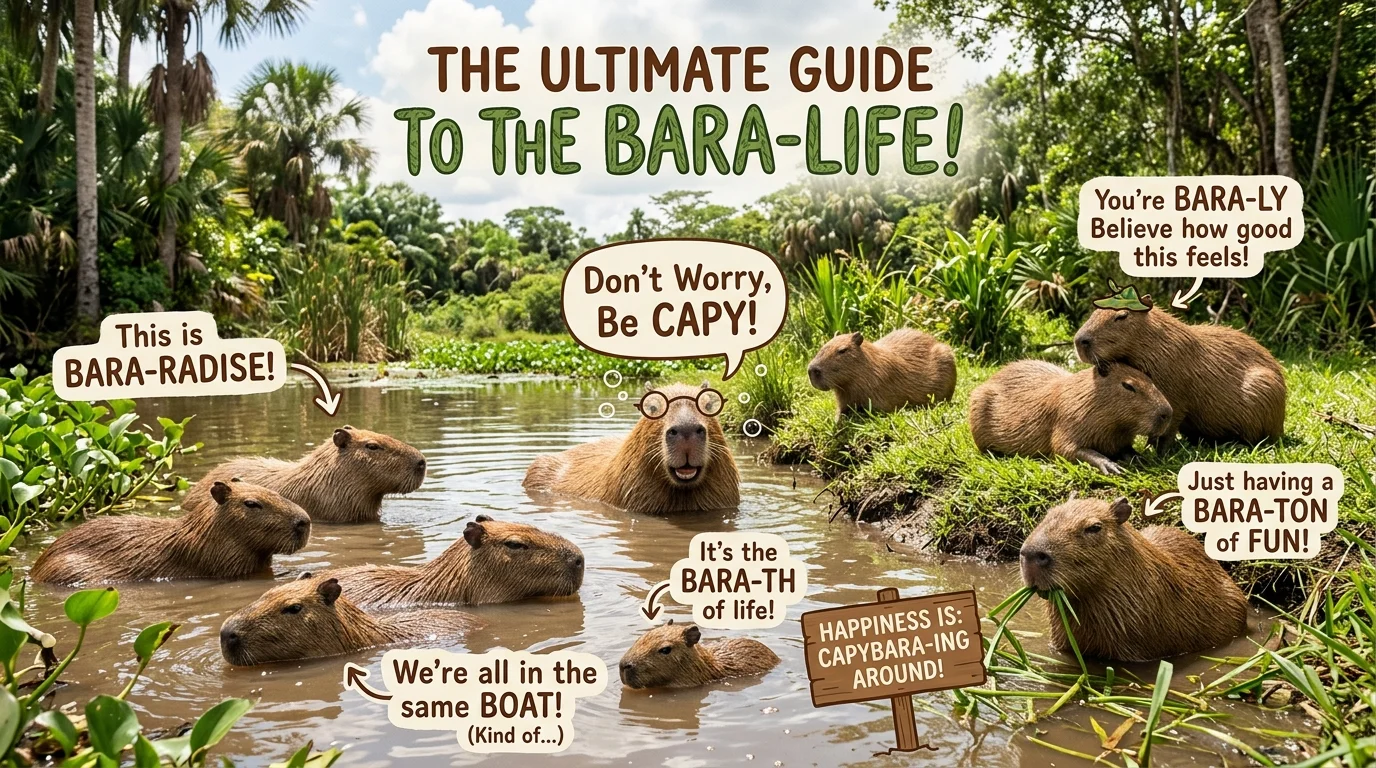One-Liner Capybara Puns