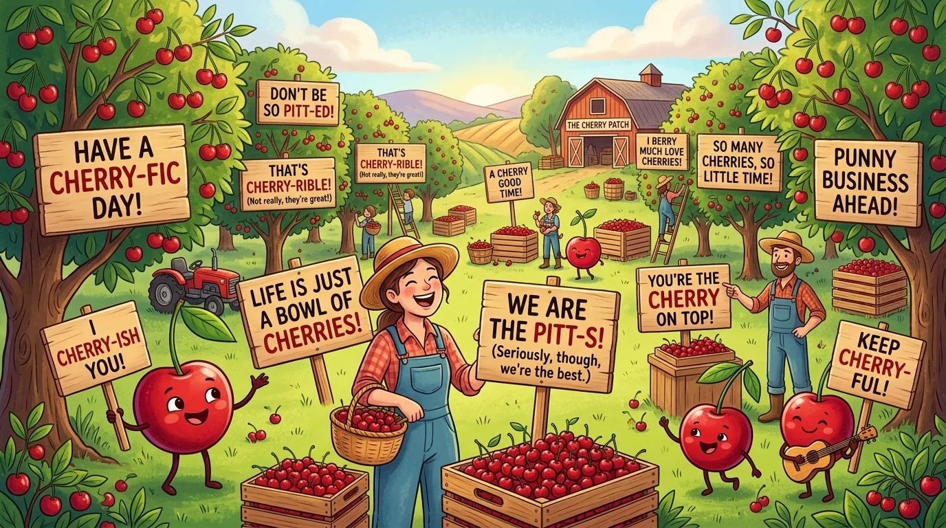One-Liner Cherry Puns