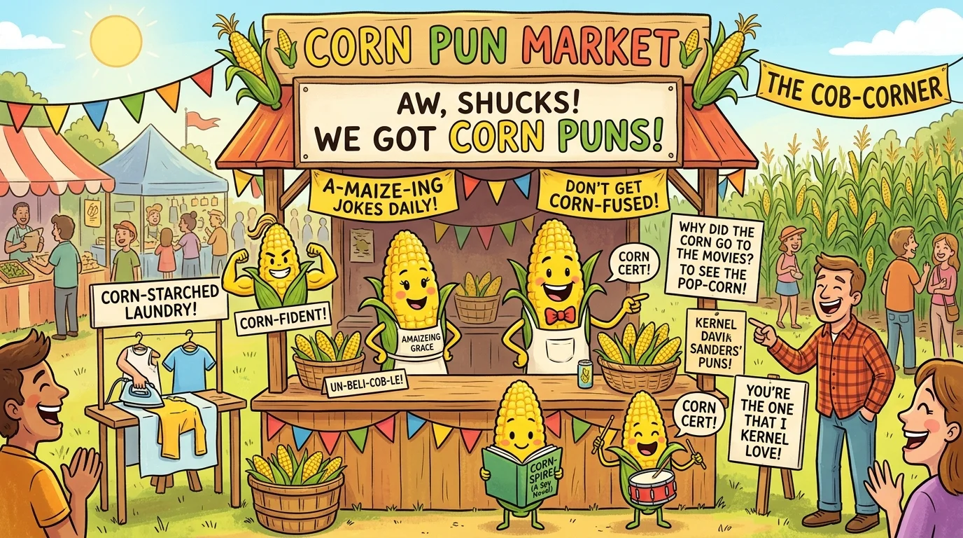 One-Liner Corn Puns