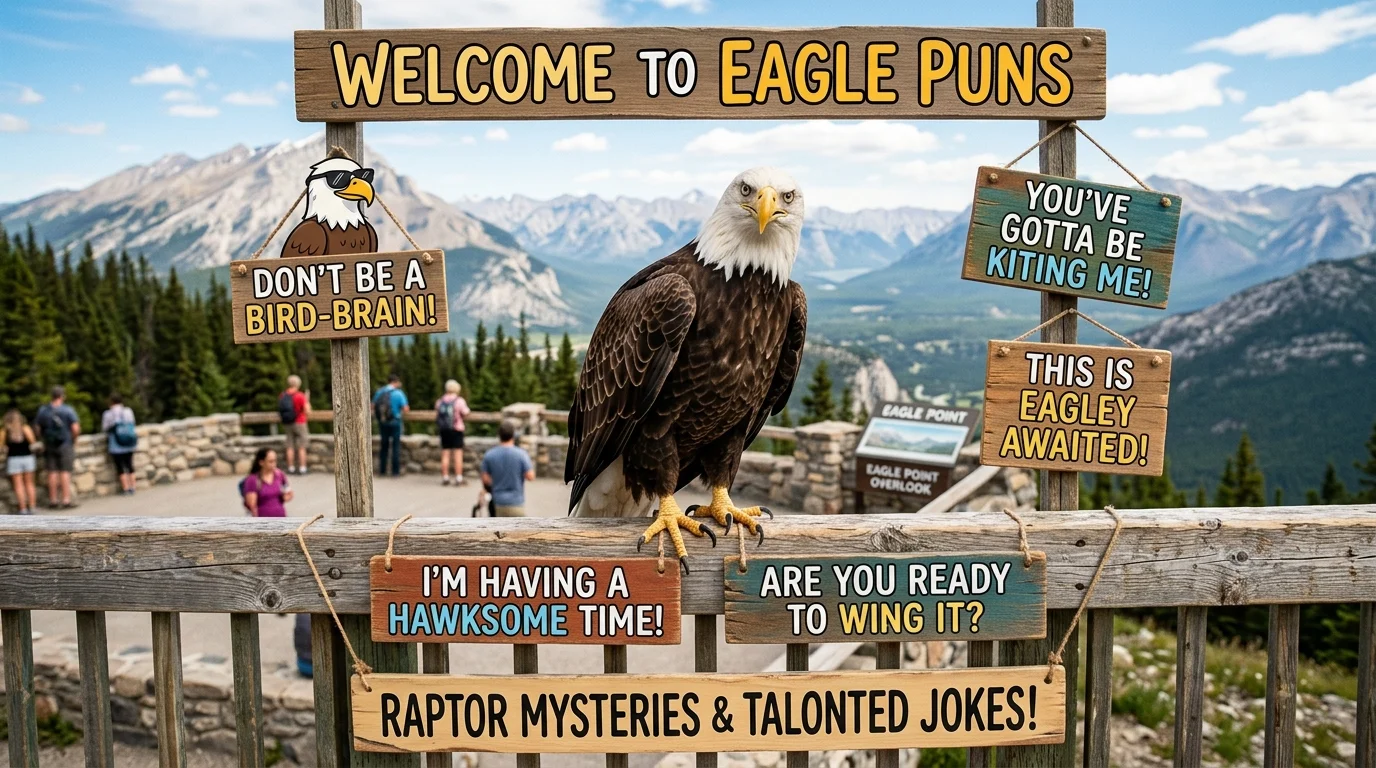 One-Liner Eagle Puns