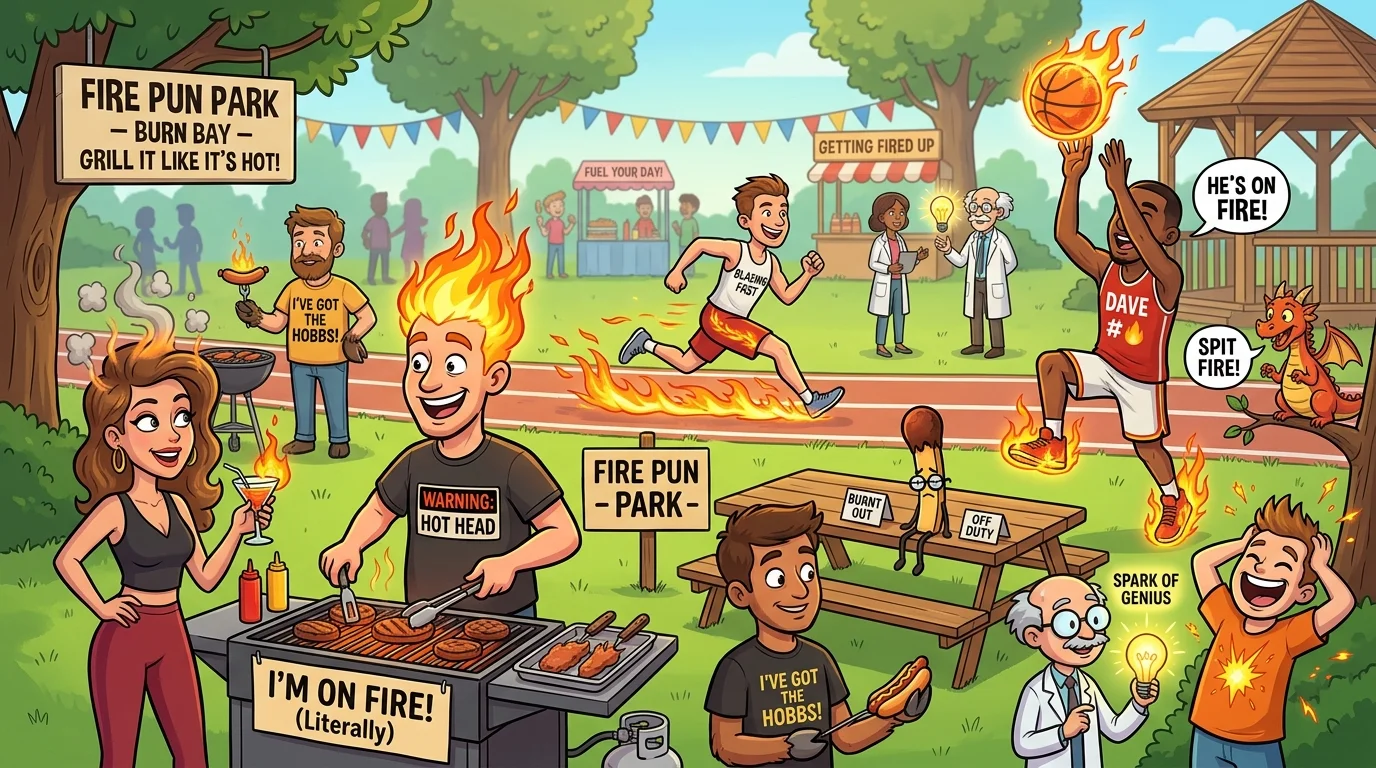 One-Liner Fire Puns