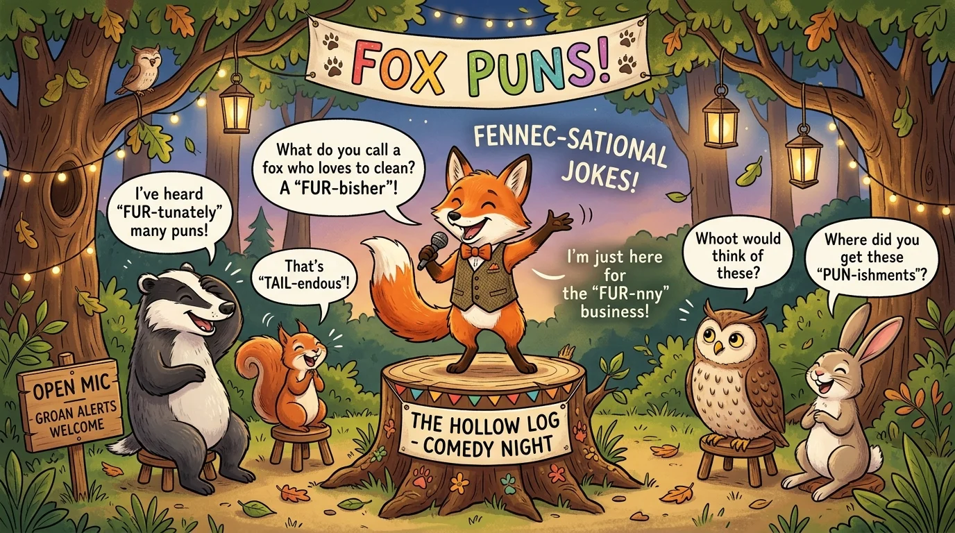 One-Liner Fox Puns