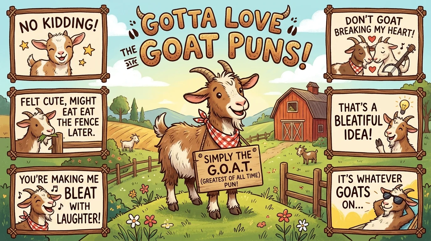 One-Liner Goat Puns