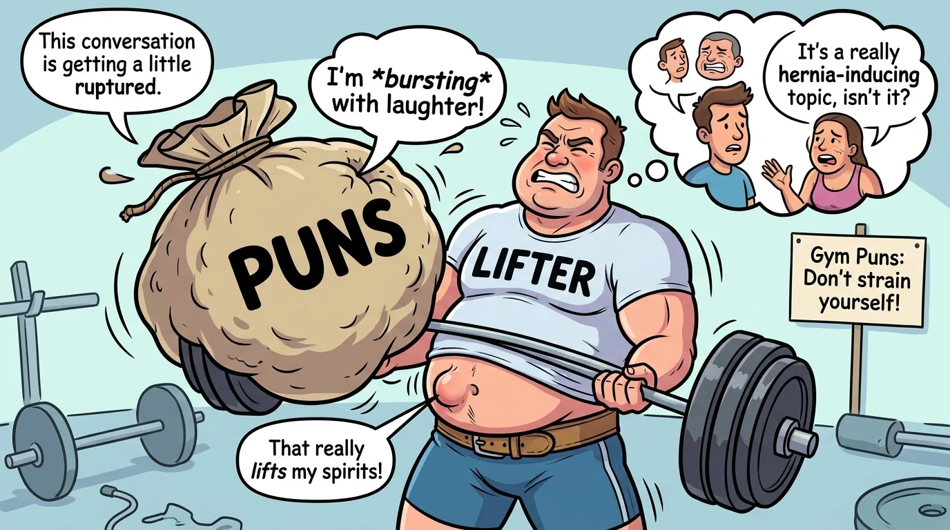 One-Liner Hernia Puns