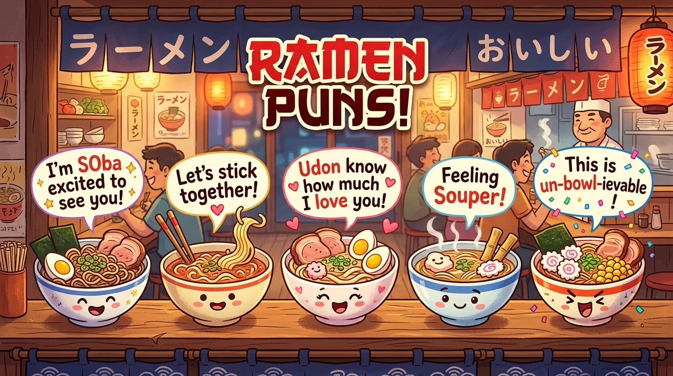 One-Liner Ramen Puns
