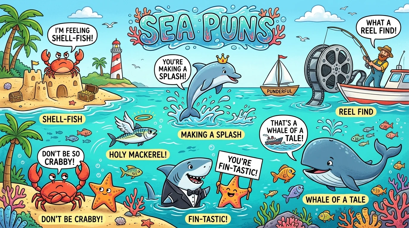 One-Liner Sea Puns