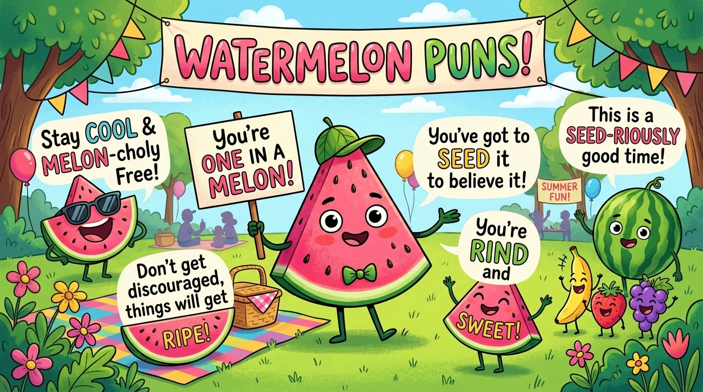 One-Liner Watermelon Puns
