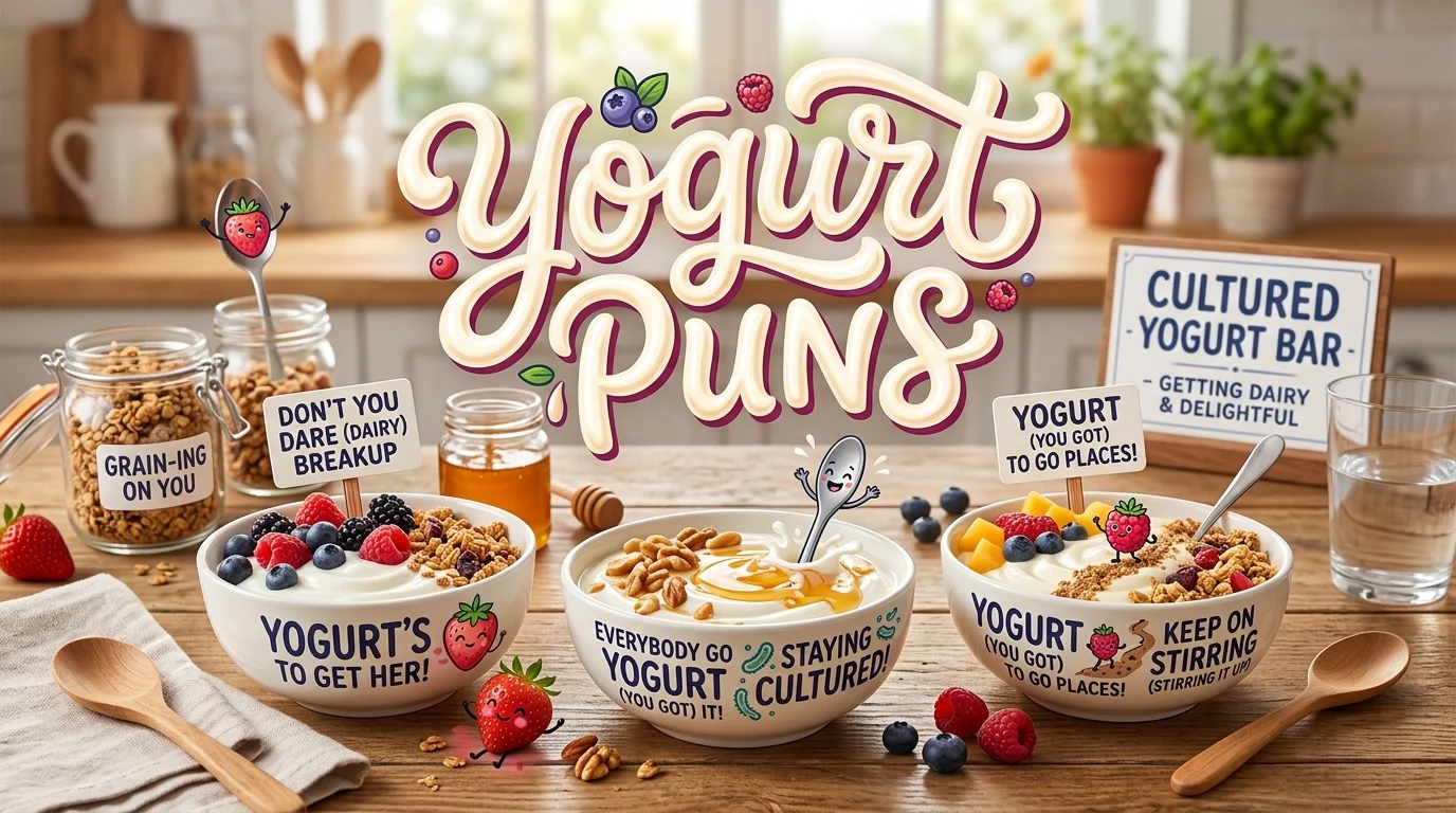 One-Liner Yogurt Puns