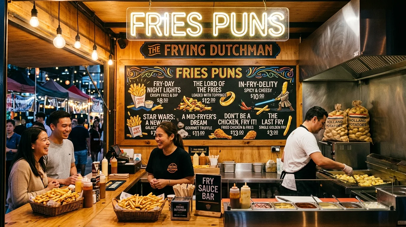 Romantic Fries Puns