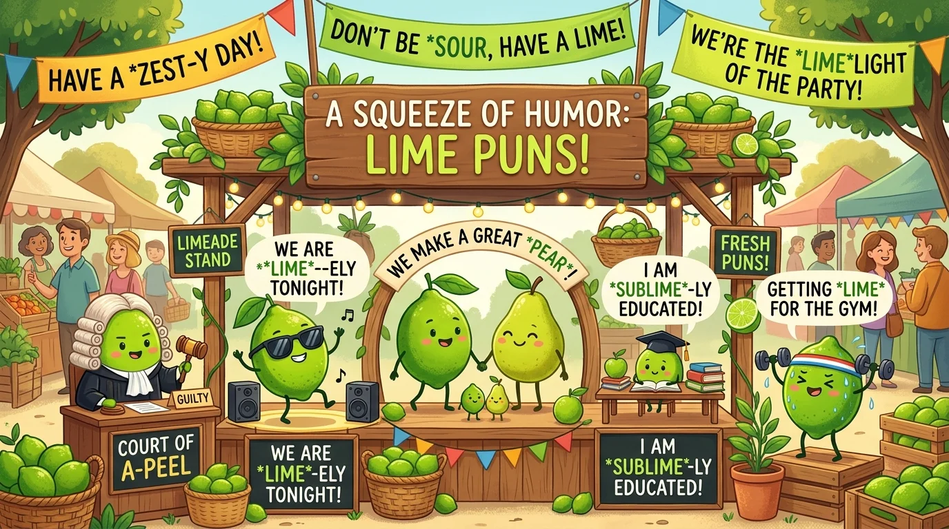 Summer Lime Puns