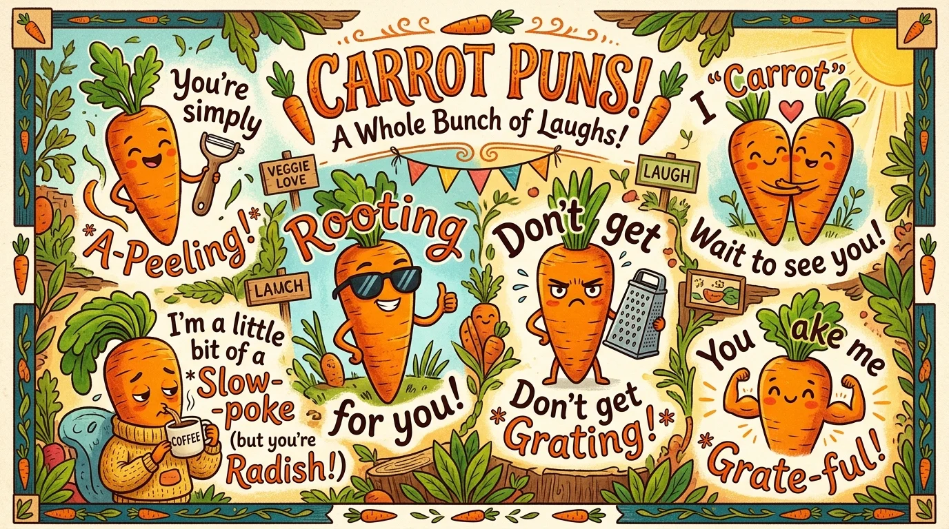 Veggie Carrot Puns