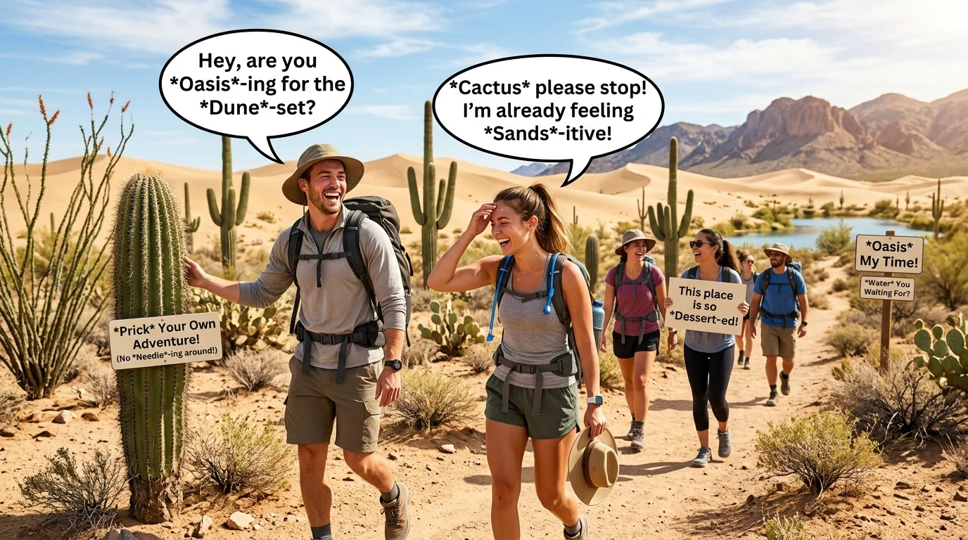 Wild Desert Puns