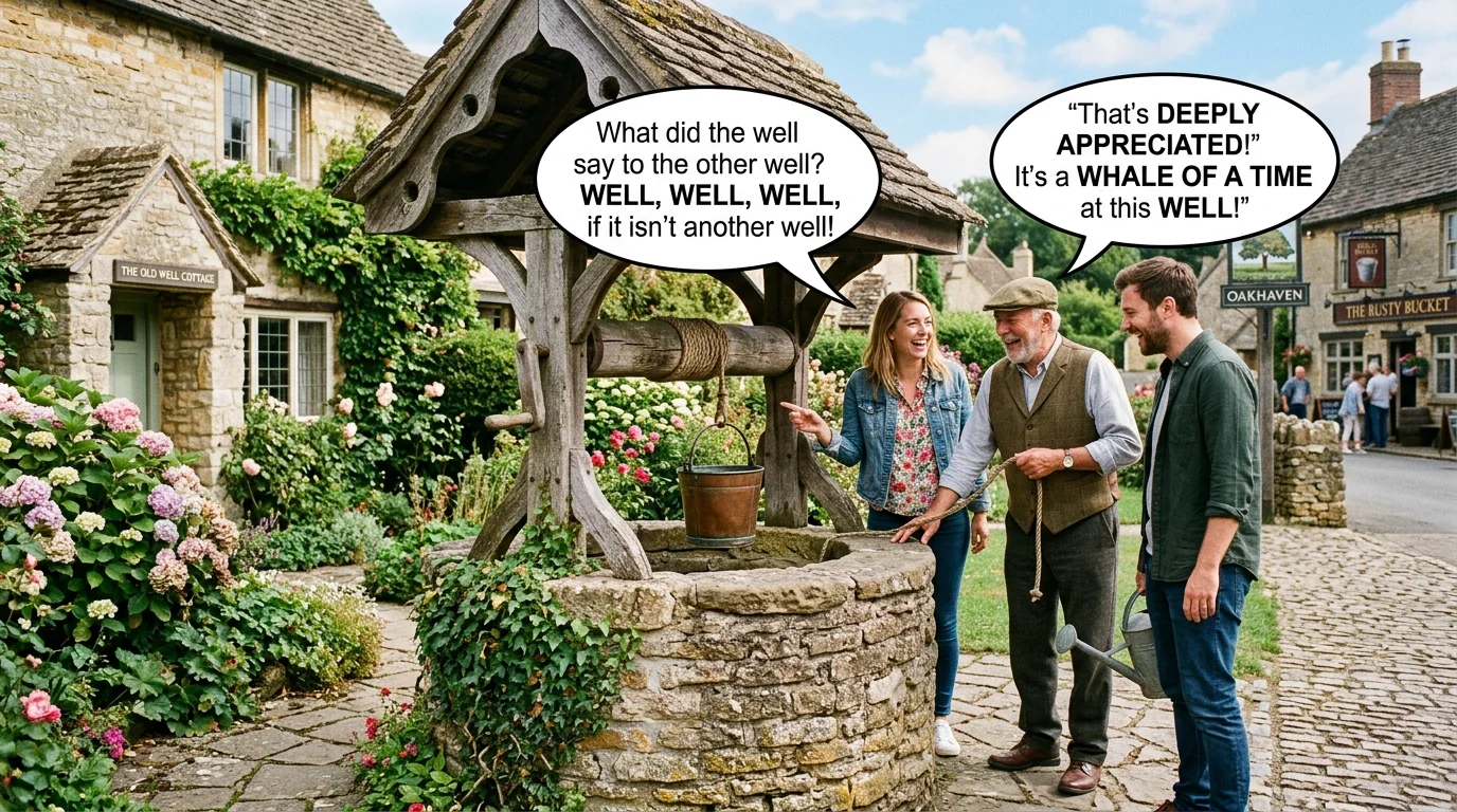 Clever Well Puns