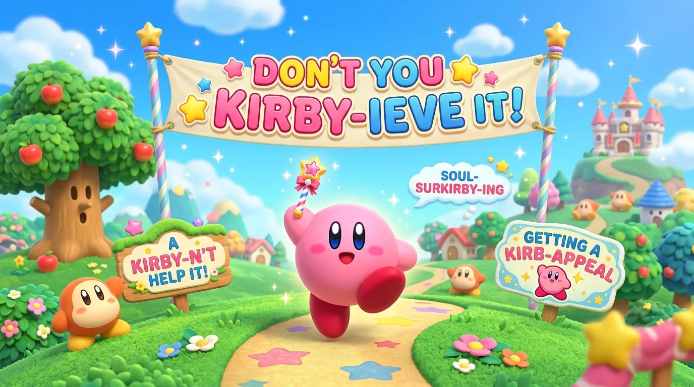 Cute Kirby Puns