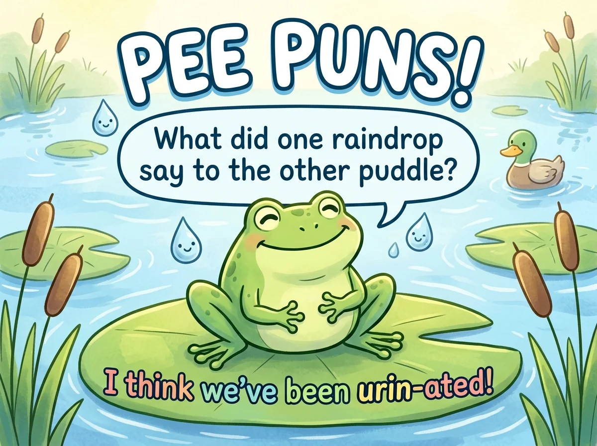 Cute Pee Puns