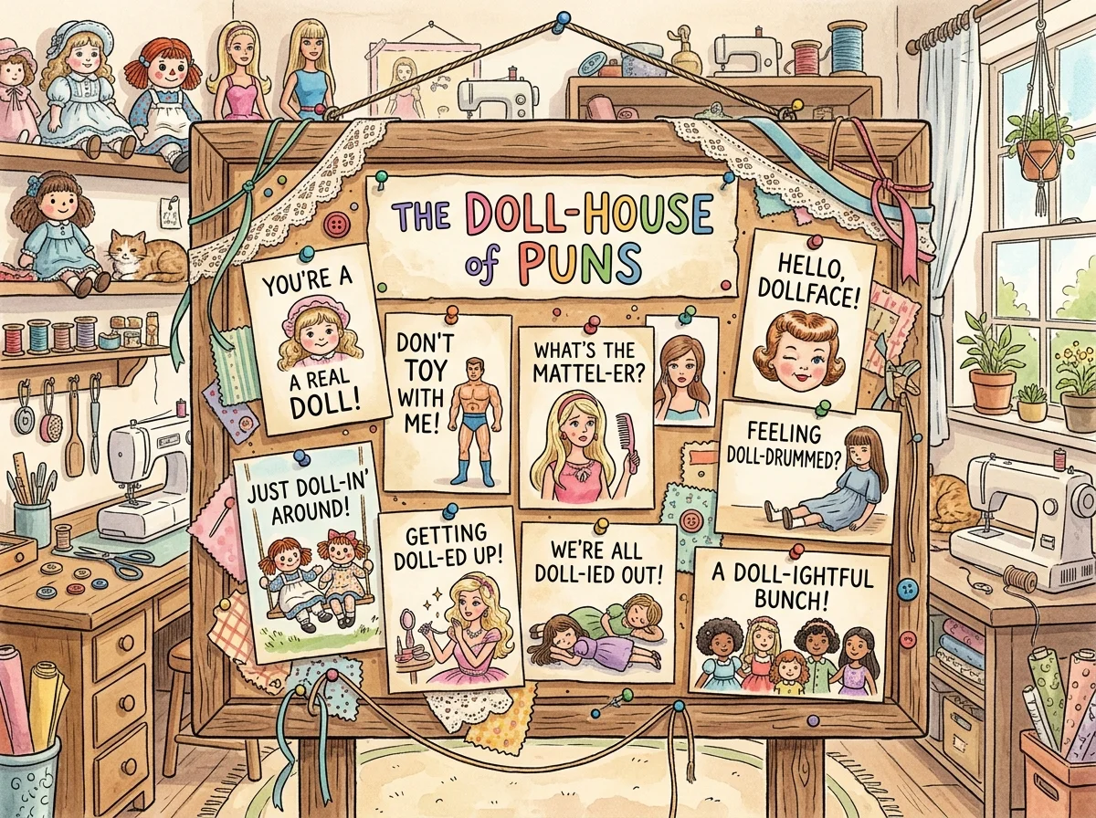 Fashion Doll Puns