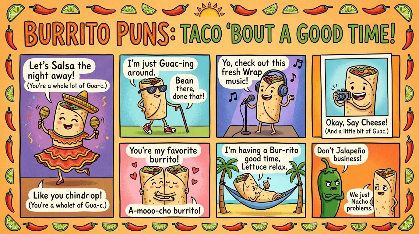 Funny Burrito Puns