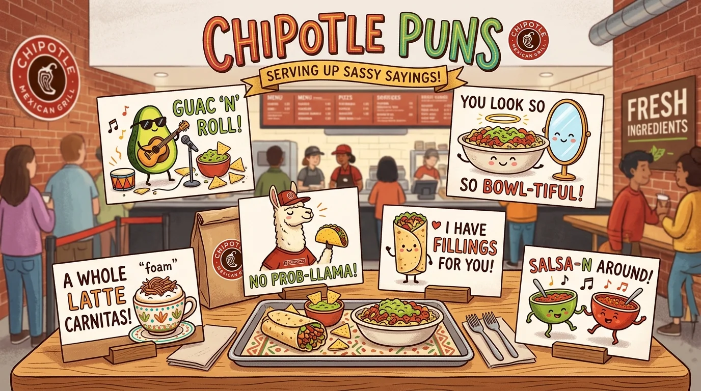 Funny Chipotle Puns