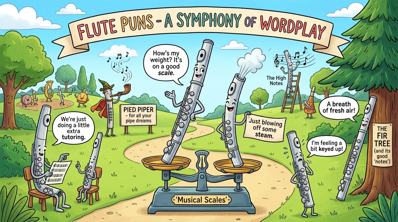 Funny Flute Puns