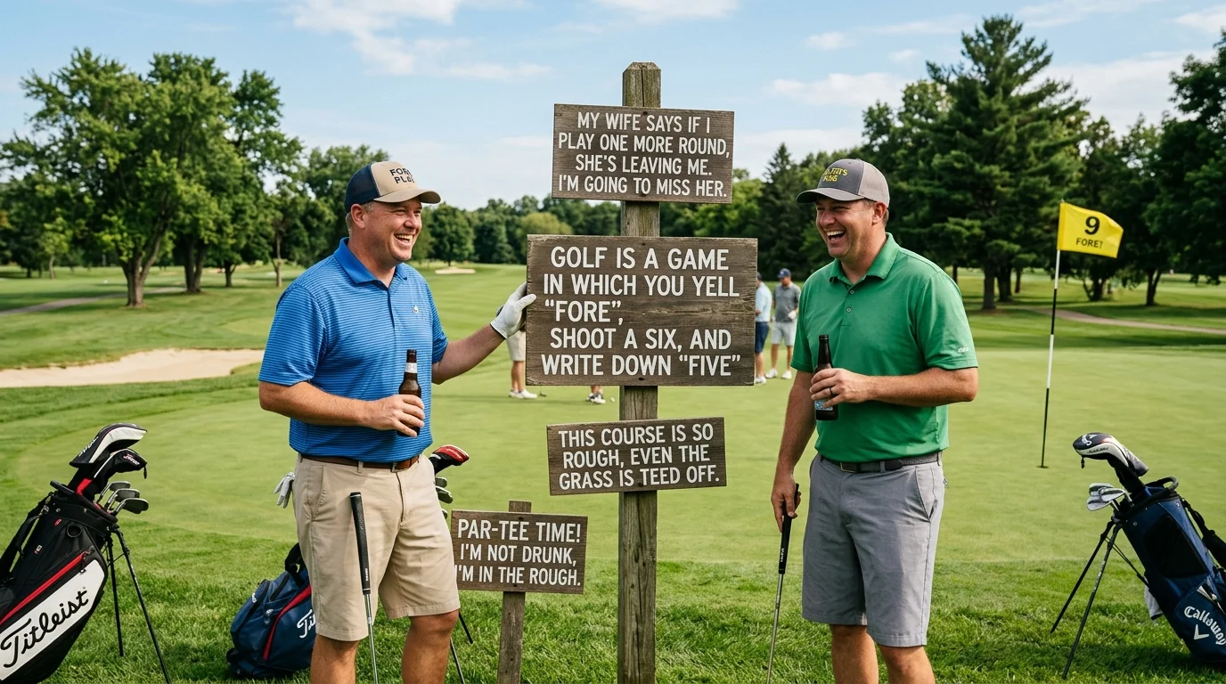 Funny Golf Puns