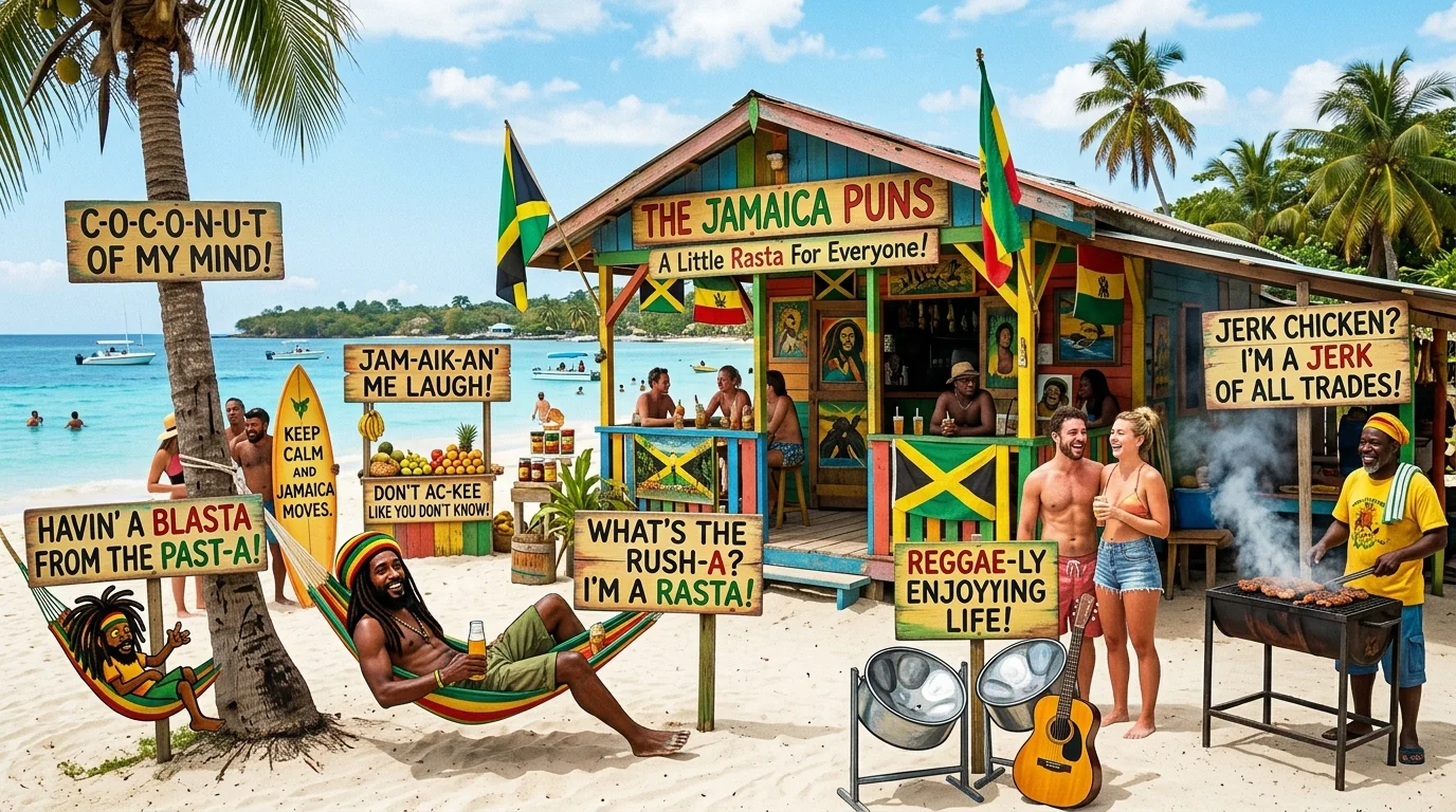 Funny Jamaica Puns